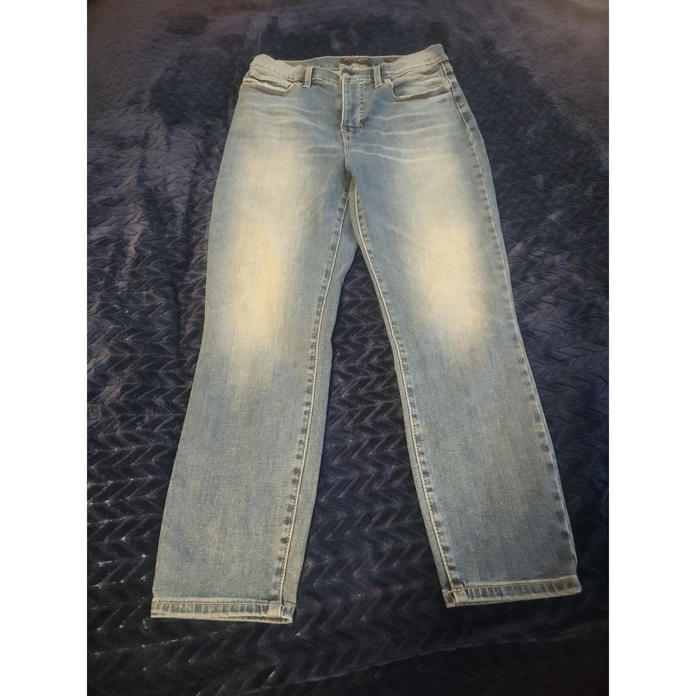 Lucky Brand Bridgette High Rise Crop Jeans Light Wash 6/28 7WP10900 Denim